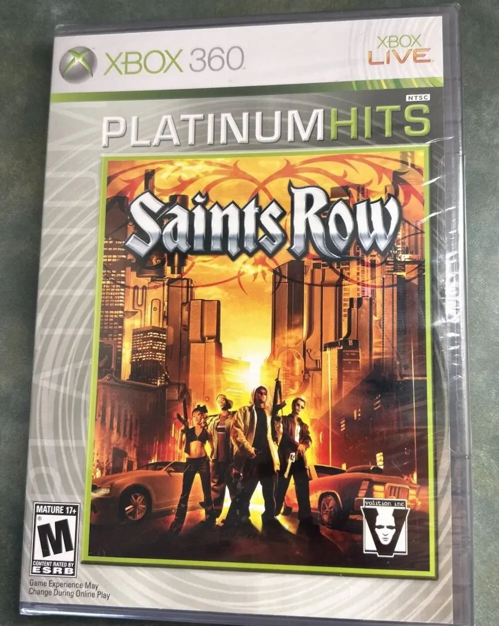 Saints Row Platinum Hits Xbox 360 New Sealed Original Shrink Wrap READ Target